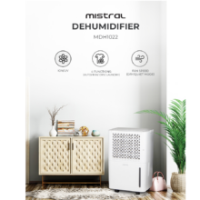 MISTRAL DEHUMIDIFIER MDH1022 10L