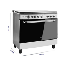 Super General Gas Cooker 5 Burner SGC901FS p2