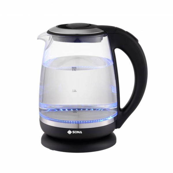 sona glass kettle