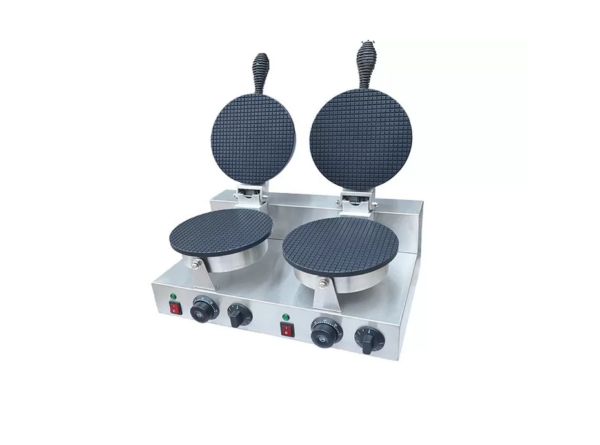 Electric Double Plate Round Waffle Maker FY2