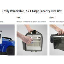 PANASONIC BAGLESS VACUUM CLEANER MC-CL571A149 P2