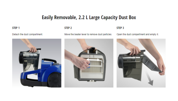 PANASONIC BAGLESS VACUUM CLEANER MC-CL571A149 P2