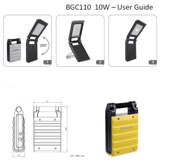 Philips Spotlight BGC110 10w