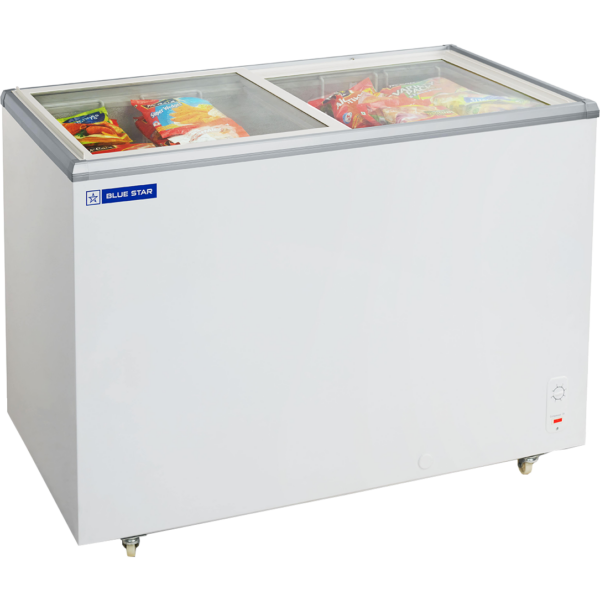 blue star 150l glass top fod