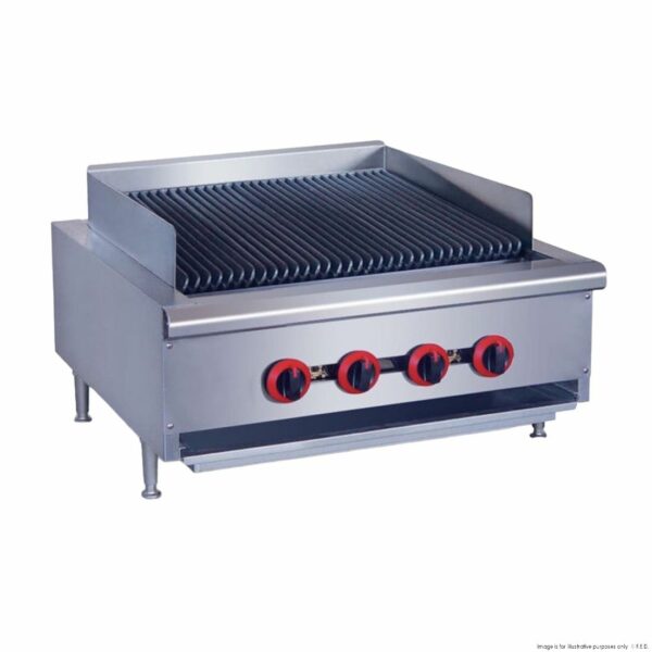 GAS CHARCOAL BROILER 24A