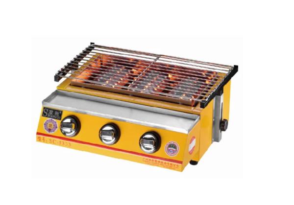 3 burner bbq griller
