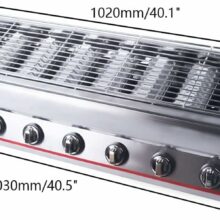 SC-28G 8 BURNER GRILL