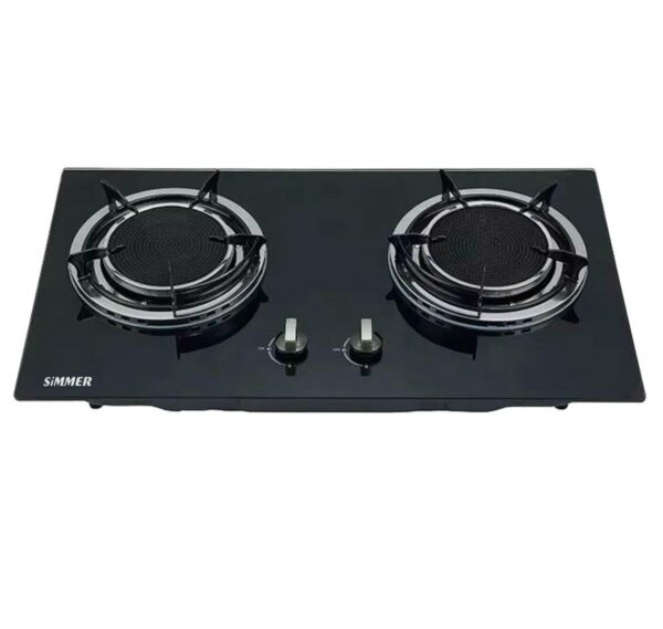 SIMMER 2 Burner Builtin Gas Stove Infrared SGG206