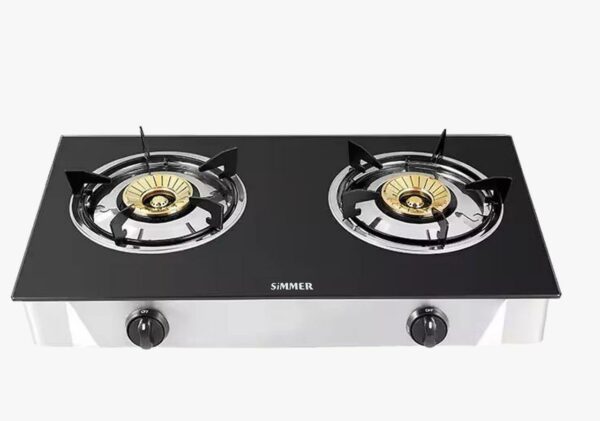 SIMMER 2 Burner Gas Stove STG201 new