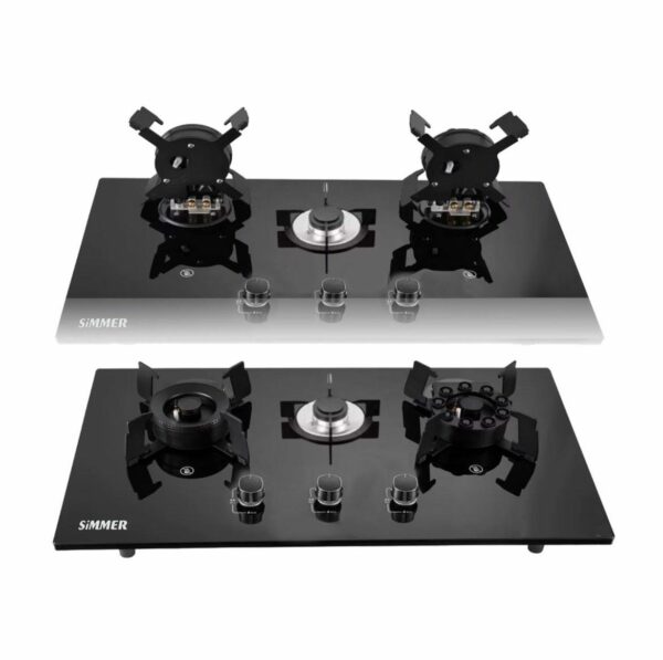 SIMMER 3 Burner Builtin Gas Stove SGG303 new