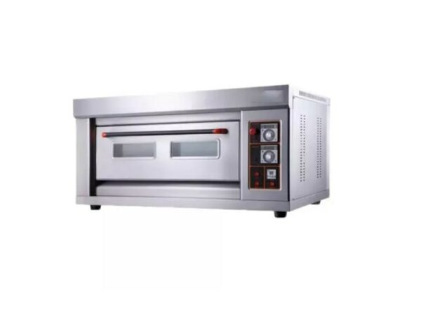gas oven 1 deck 2 tray